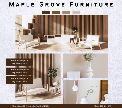 Maple Grove Furniture PPC Client of Token Creative Services in Kitchener